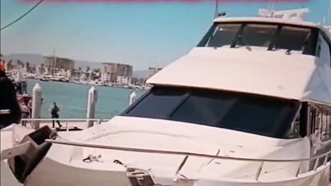 Individual crashes into restaurant