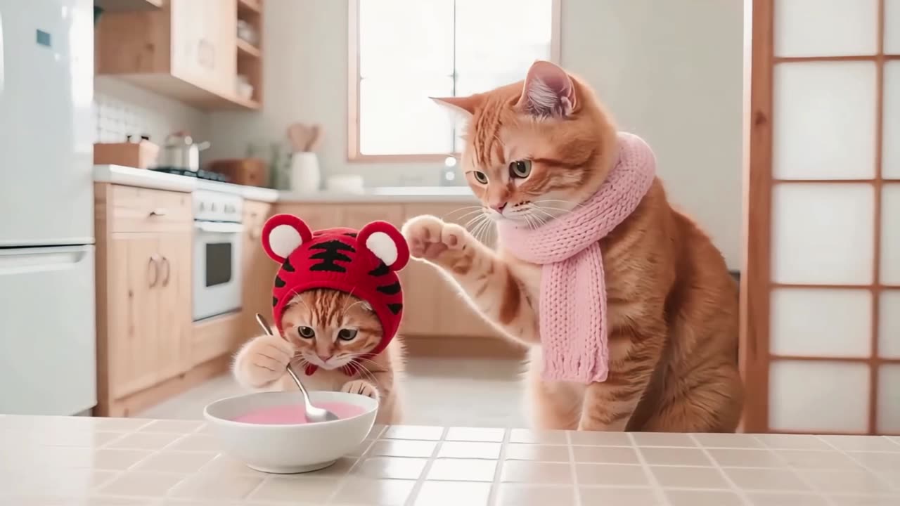 When Silver Gradient goes missing, the brave Tiger-Hat kitten springs into action!