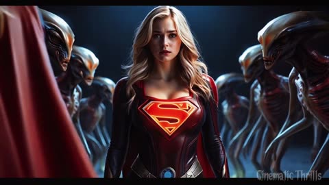 “Supergirl Trapped in Alien Experiment | Epic 4K AI-Generated Movie | Runway ML & MidJourney”