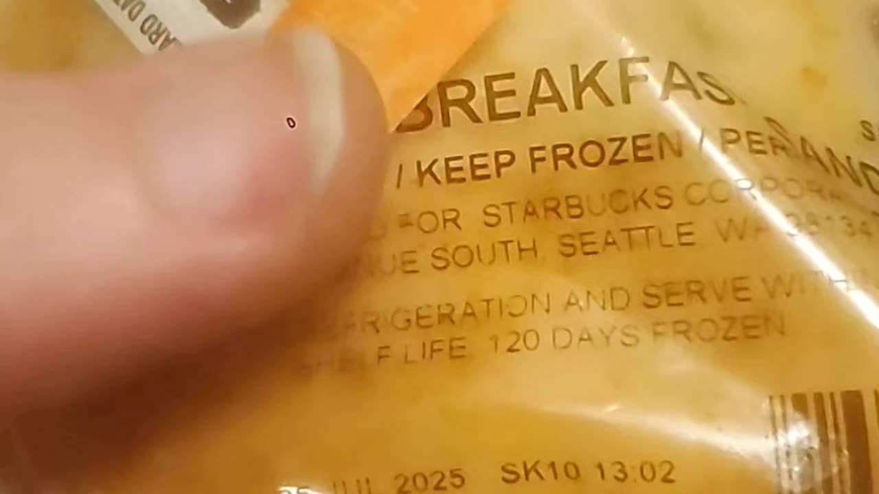 So This is how Starbuck's make their breakfast sandwiches?... with a Microwave?