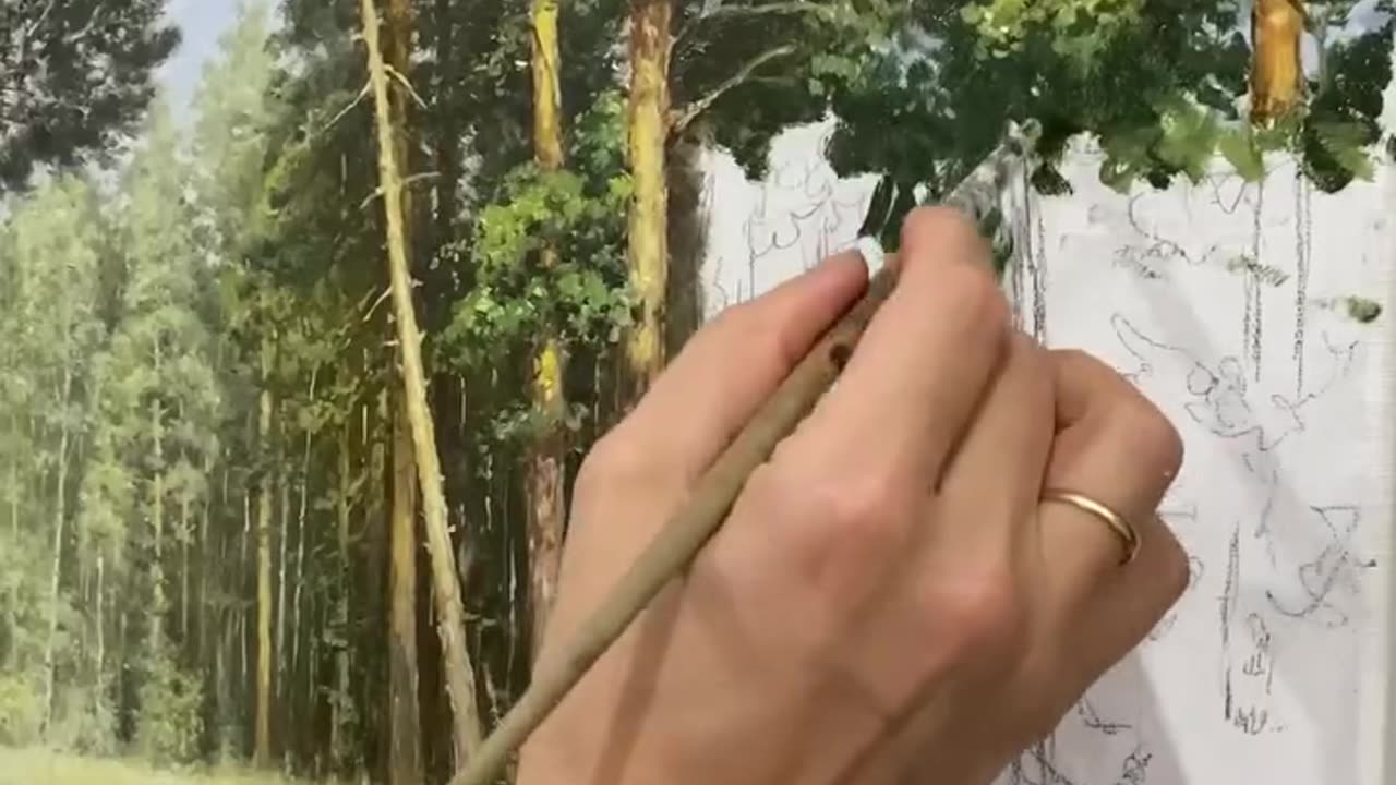 How to Paint Horse 🐎| Painting Skills