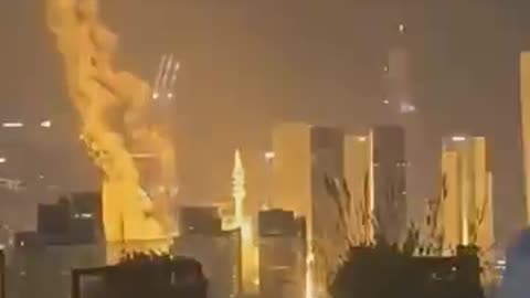 Iran bombs Israel full video