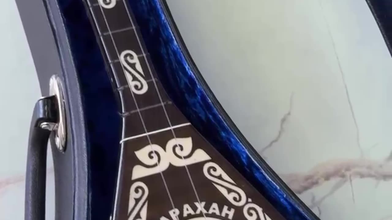 Gifted Kazakh Dombra for My Son
