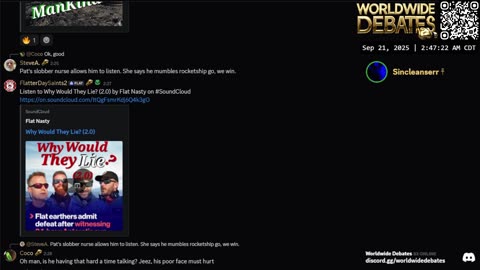 0077 WIDESTREAM - Worldwide Debates - YouTube/Twitch/Rumble