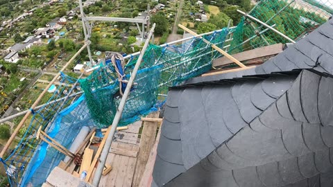 Anfang und Endort - Teil 16 - 24.07.2025 - Schuppendeckung Wasserturm Paunsdorf