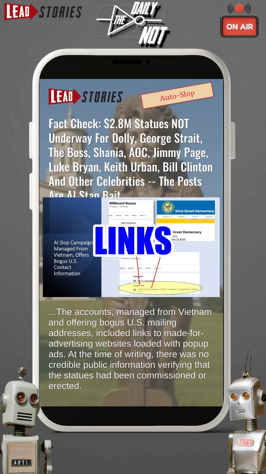 The Daily NOT - A show about what didnt happen today. Episode 575.