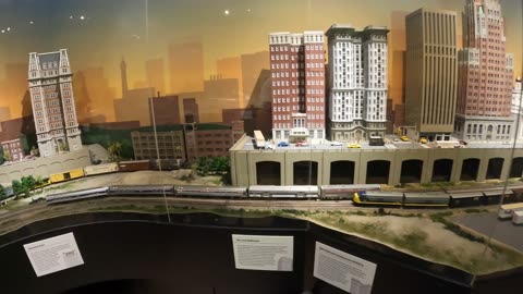 B&O museum model train inside HO June 24 2022