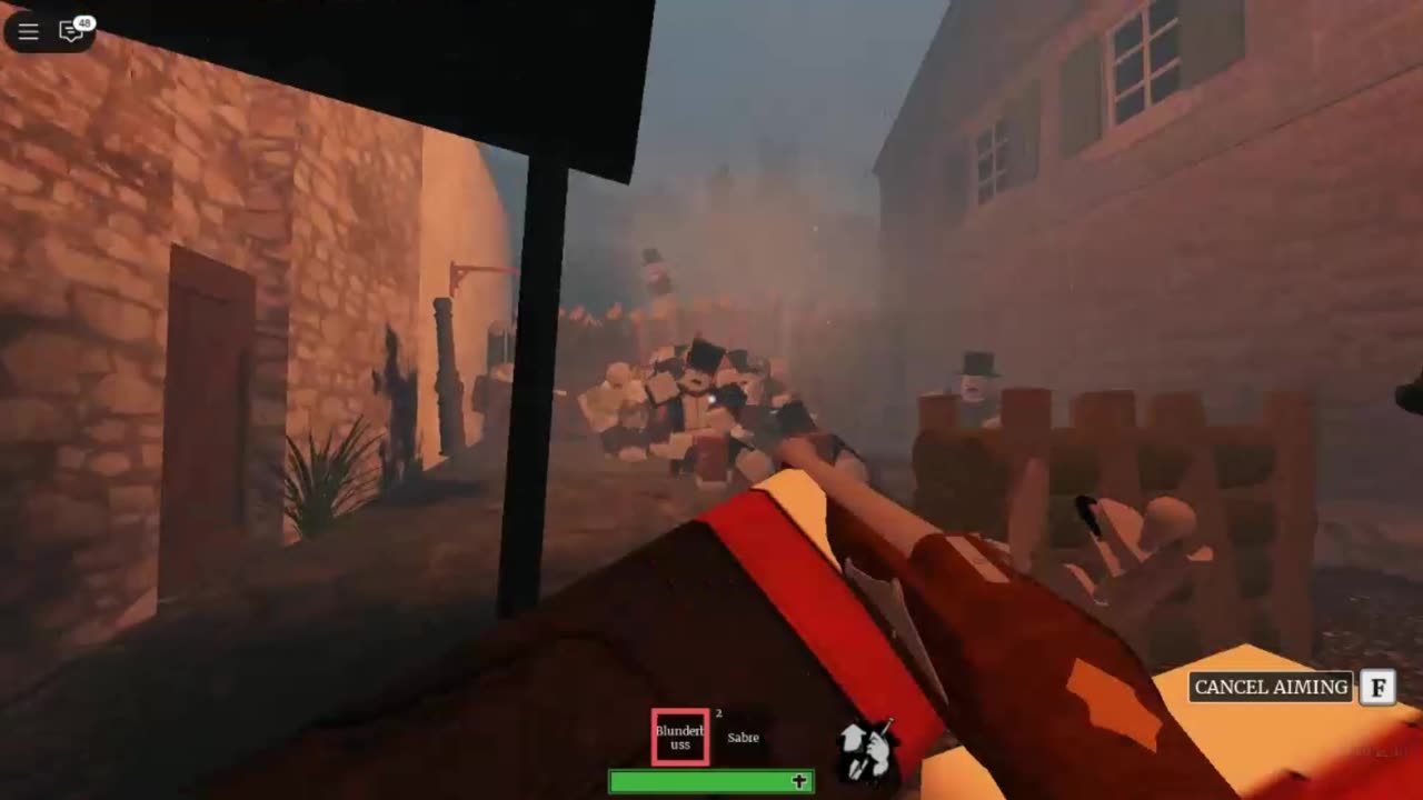Guts and Blackpowder BUT blunderbuss only (Roblox)