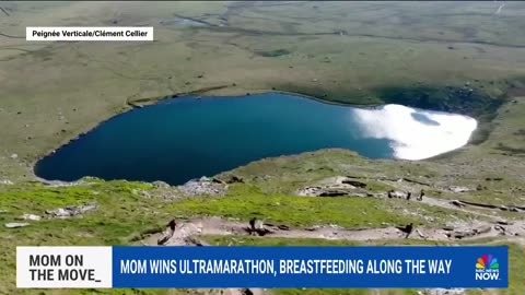 Mom wins ultramarathon, breastfeeding along the way