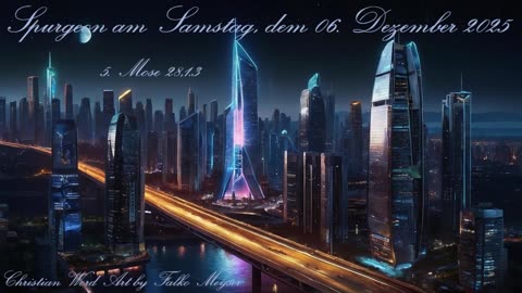 Spurgeon am Samstag, dem 06. Dezember 2025, zu 5. Mose 28,1.3