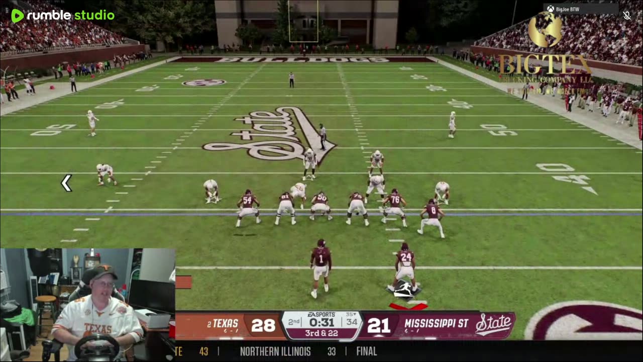 College Football Gameday Texas vs Mississippi State