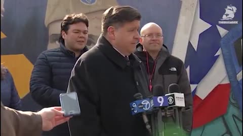 Illinois Gov. JB Pritzker onfirmed President Trump's federal agents are REFUSING to leave Chicago