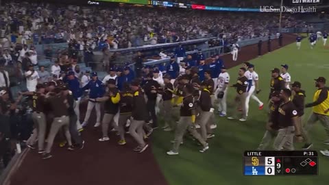 Dodgers de Los Angeles y Padres de San Diego echan chispas