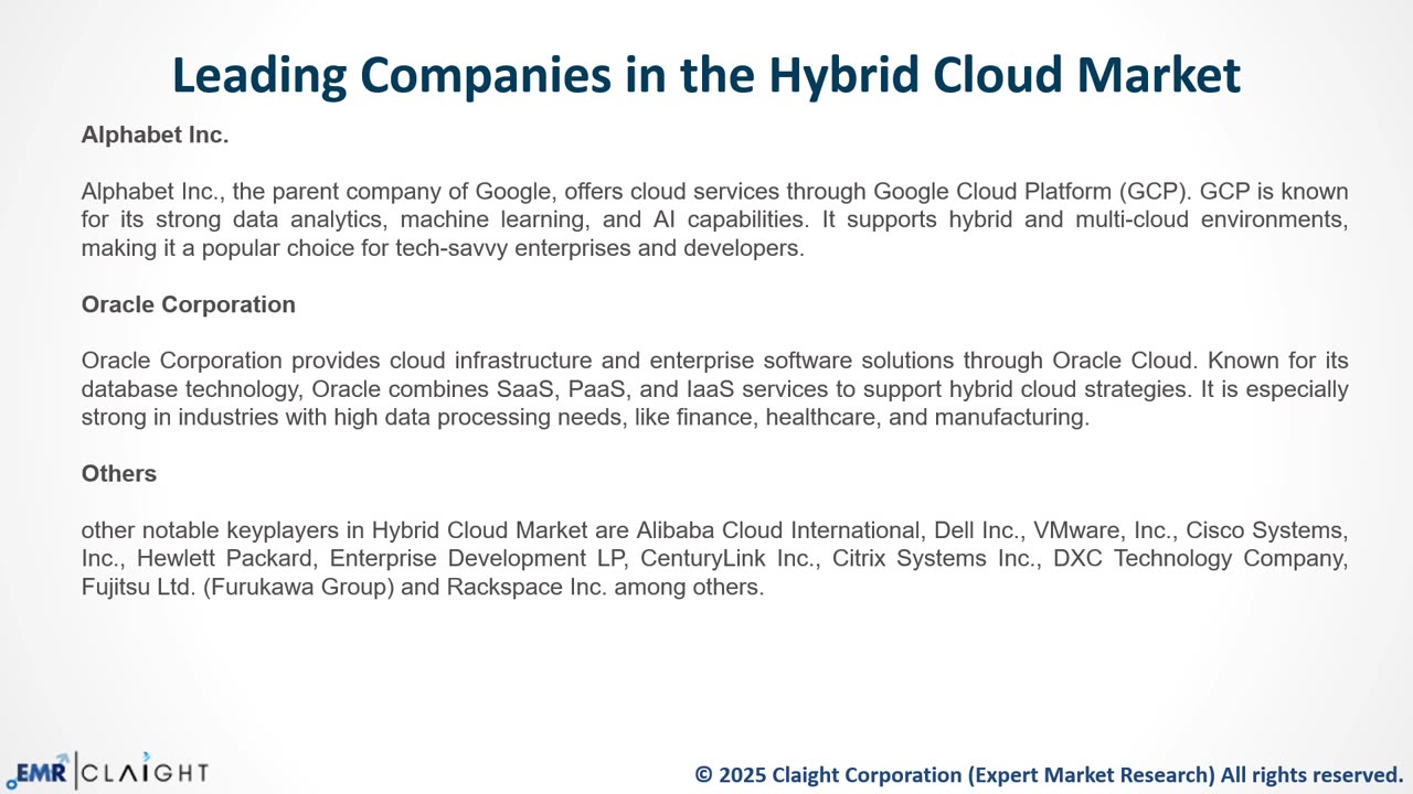 Hybrid Cloud Market Size and Outlook 2034