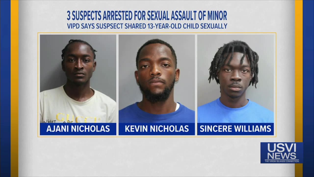 Three Black Predators Arrested for Sexual Assault of Minor