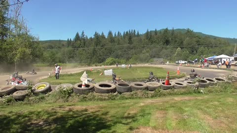 River Run Dirt Track 7/14/24 (Full Event) Raptors, Predators, & Opens - Go Kart Racing