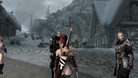 Skyrim LONG playthrough gameplay