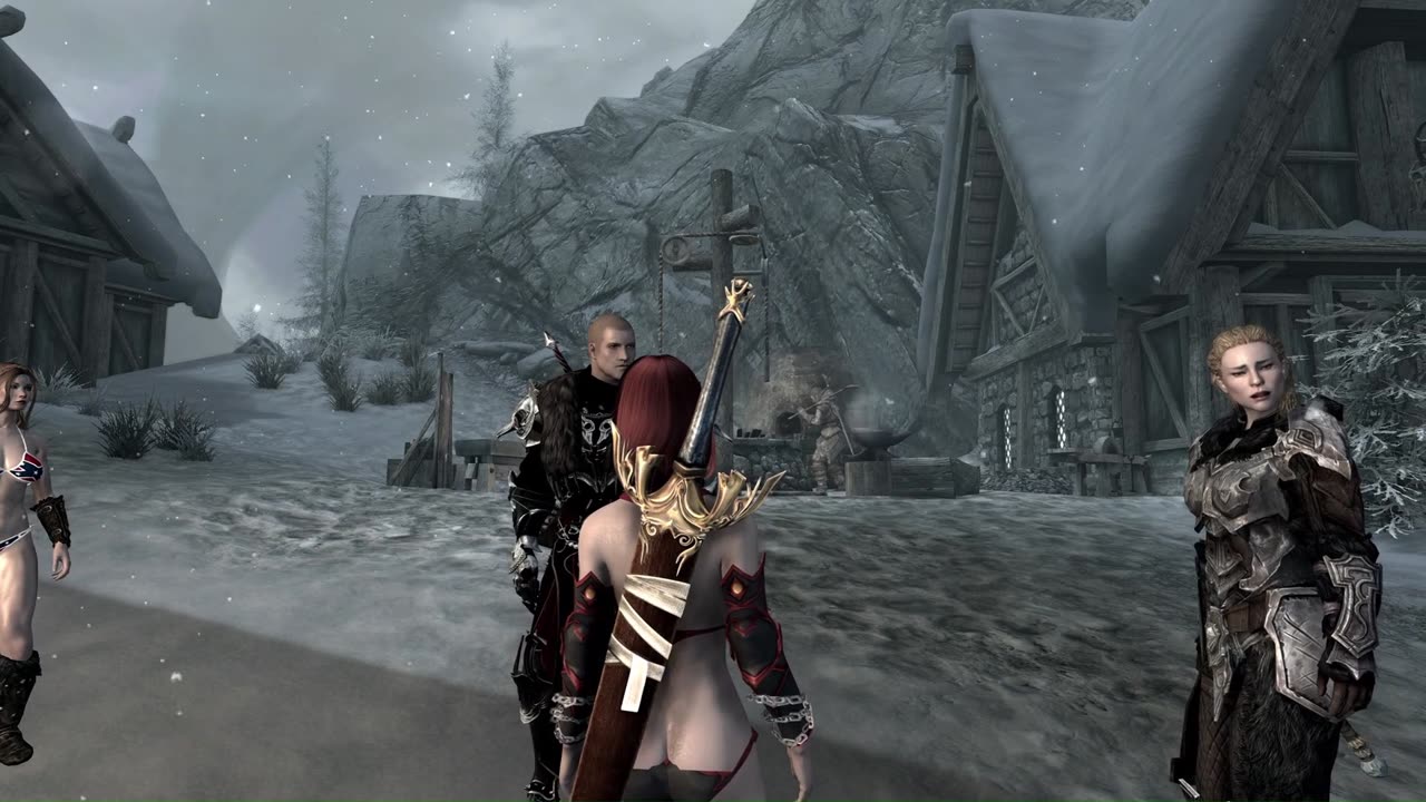 Skyrim LONG playthrough gameplay