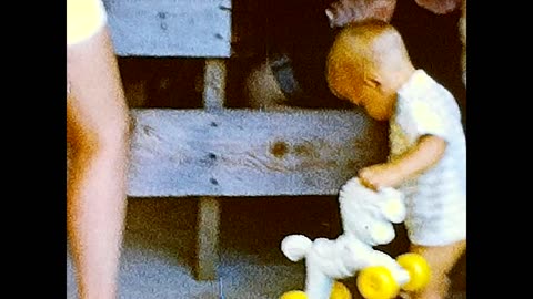 Bob as baby- damaged film