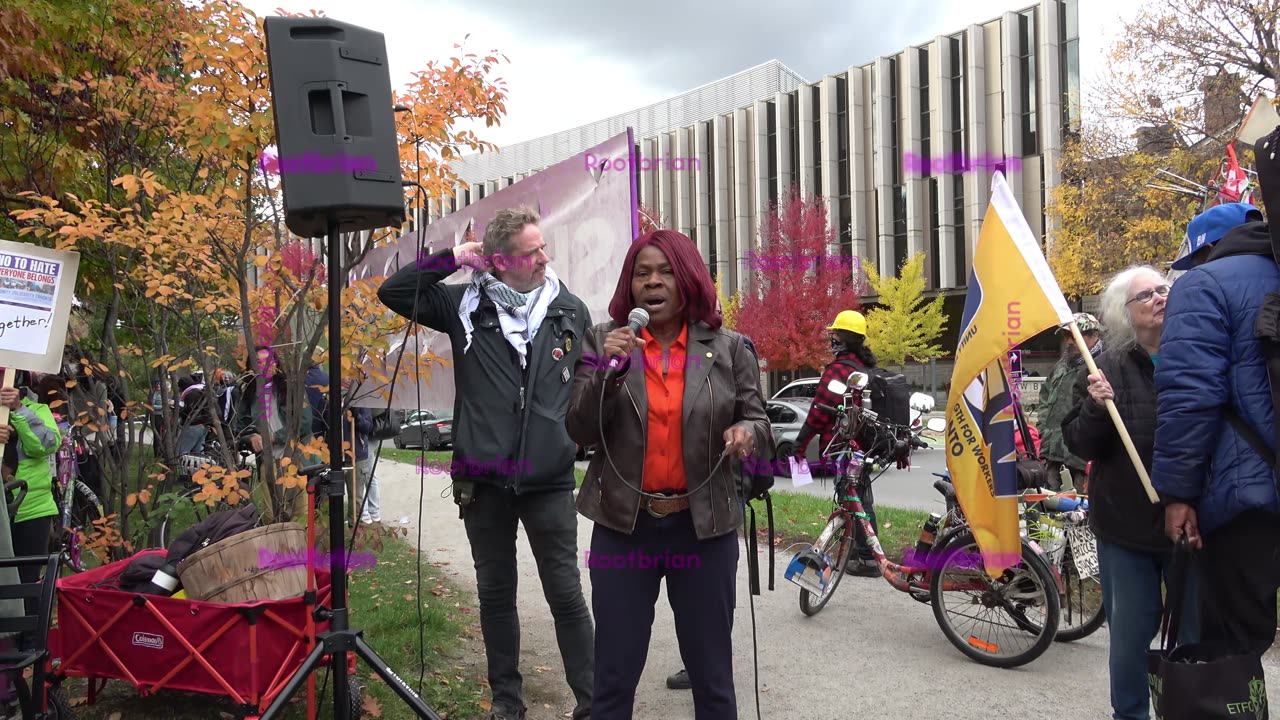 No 'Canada First' delusional/lunatic/extremist minority fringe hate rally - Queens Park North