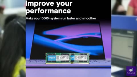 Crucial 8GB, 260-pin SODIMM, DDR4 PC4-19200,