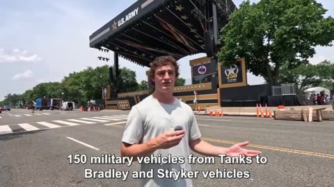 Inside Trump s Military Parade... Patriots vs Protesters