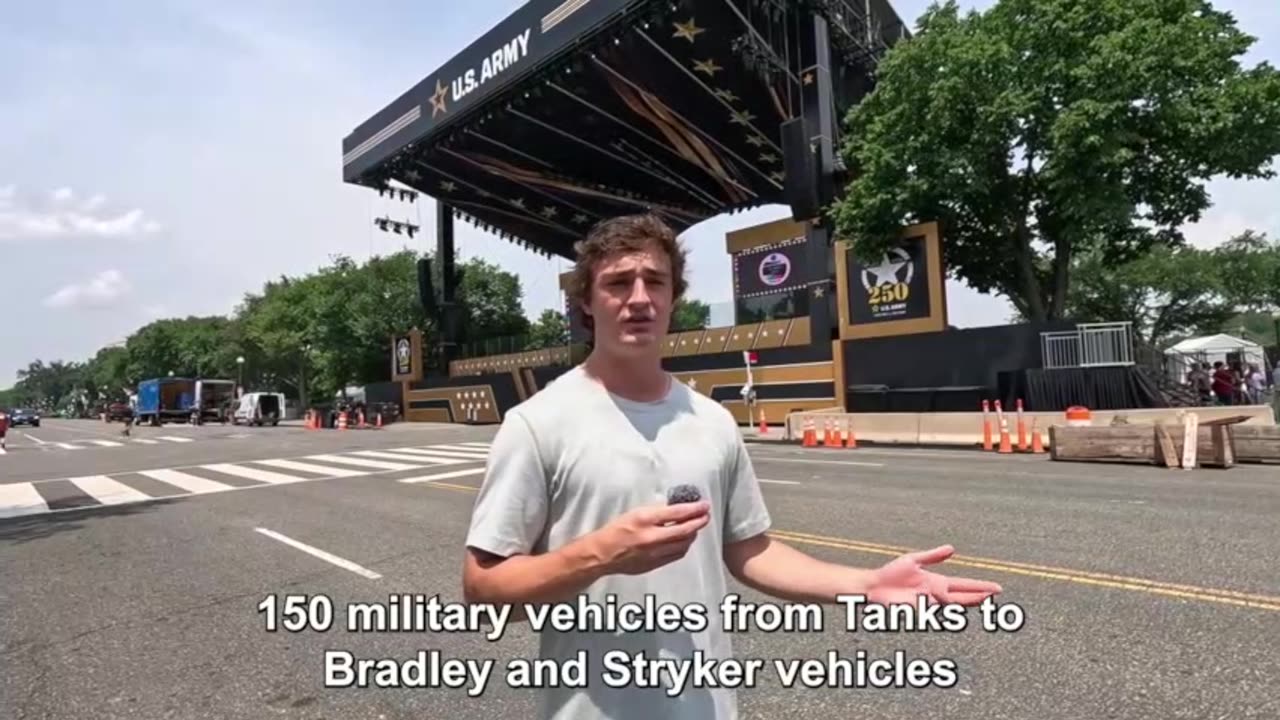 Inside Trump s Military Parade... Patriots vs Protesters