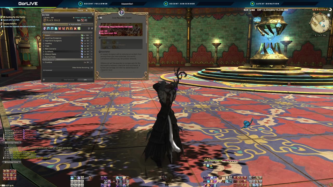 Roulettes | Leveling Black Mage 83+, Y'Shtola Cosplay | All Classes 100 Achievement