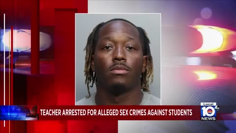 Black teacher arrested for alleged sex crimes on students at 2 schools