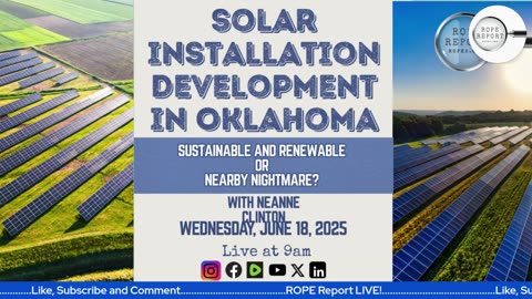 Solar Installation Development in Oklahoma - Sustainable and Renewable, Or Nearby Nightmare