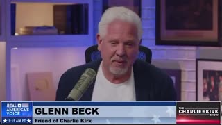 Glenn Beck Honors Charlie Kirk By Displaying Rush Limbaugh's Golden Microphone