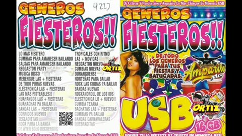 USB Generos Fiesteros!! Amparito 2024---Discos Ortiz 2024