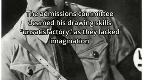Trending: Adolf Hitler's rejection from Art School #history #arthistory #art #p