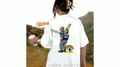 Dallas Cowboys Leatherface Jaguars Rivalry Shirt Women