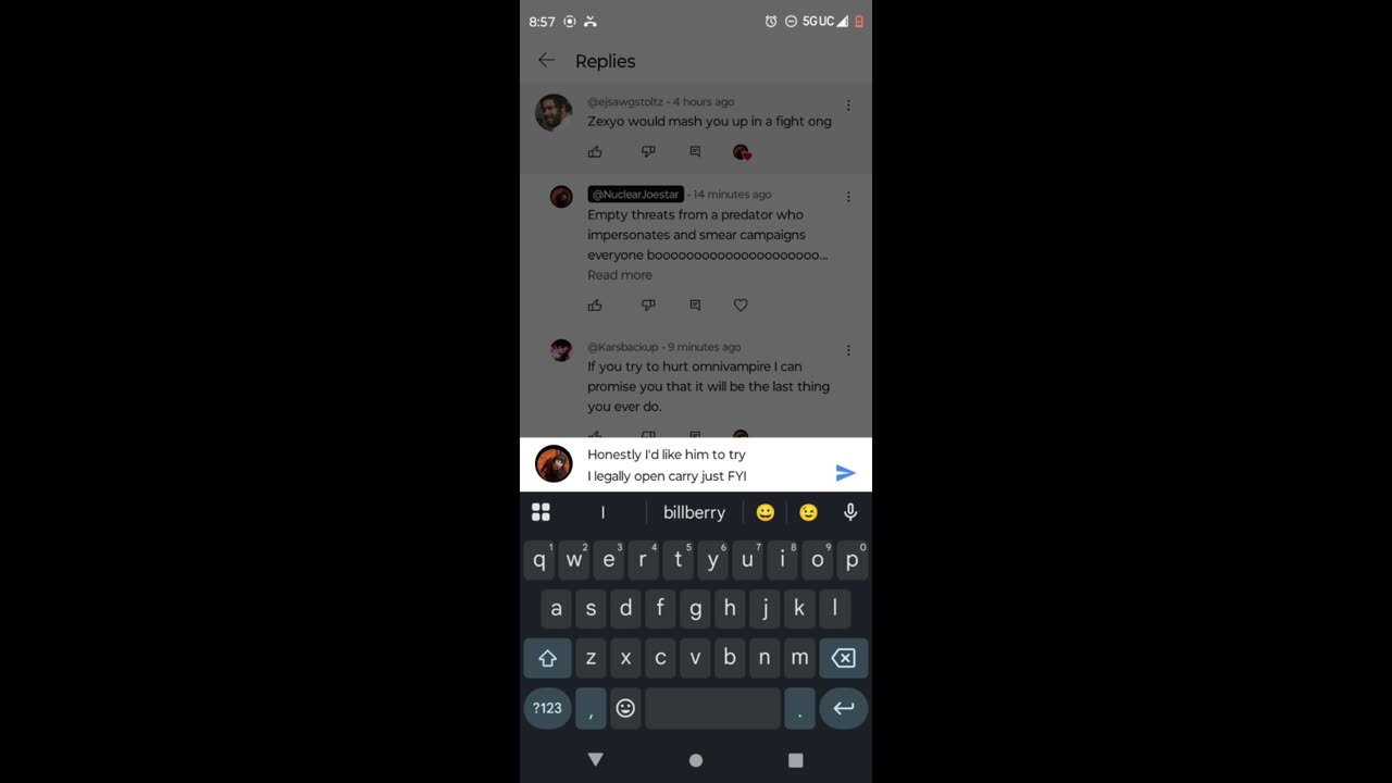 Zexyo the clown thinking he can fool everyone