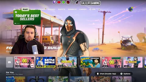 Zero Build Fortnite 🔫 | Cali Life Gaming 🌴