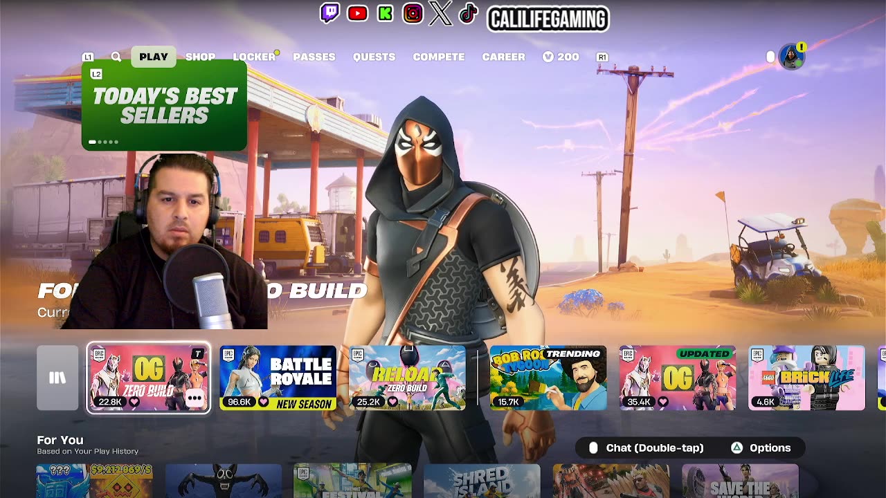 Zero Build Fortnite 🔫 | Cali Life Gaming 🌴