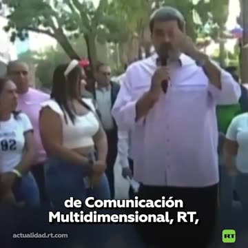 "Soy fan número uno": Maduro felicita a RT en su aniversario