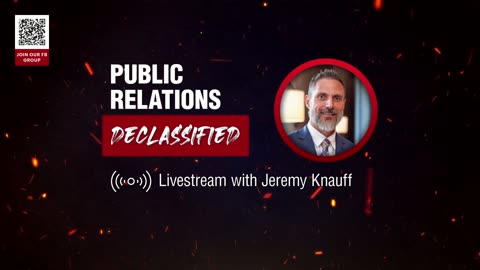 Public Relations Declassified Livestream
