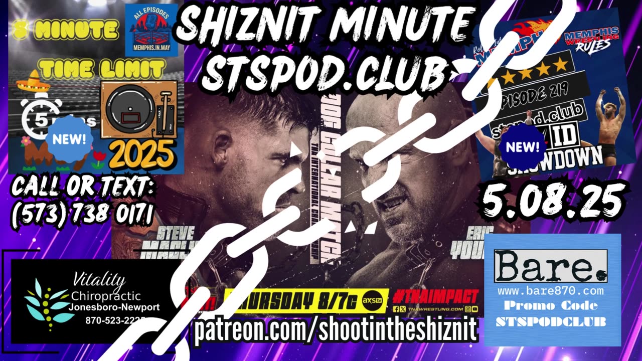 SHIZNIT MINUTE 05.08.25-BT TALKS TNA IMPACT!