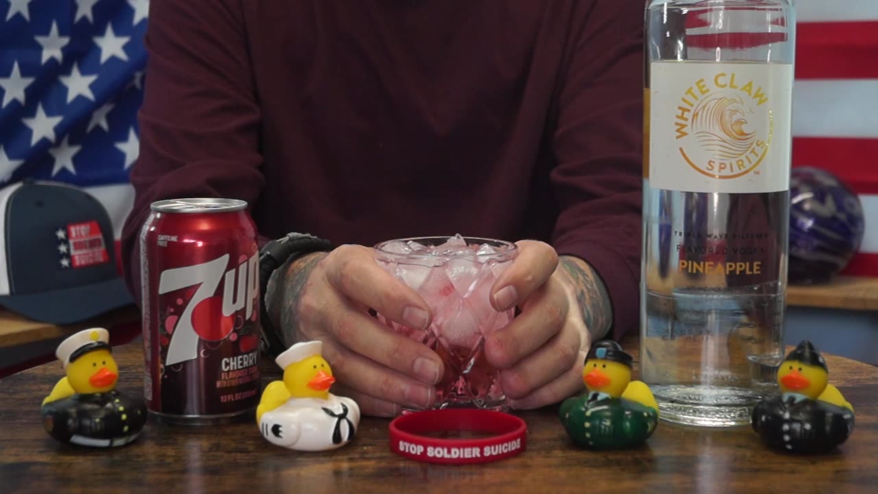 Michael Donnelly - White Claw Pineapple Vodka & 7-Up Cherry Soda