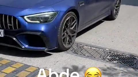 Abde en coche
