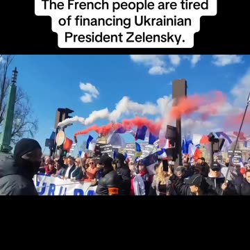 The French people are tired of financing Ukrainian President Zelensky