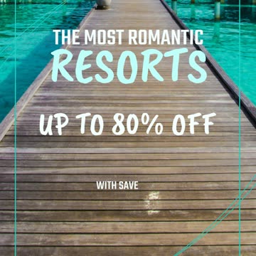 💞 Most Romantic Resorts Up to 80% Off! 🌴✨
