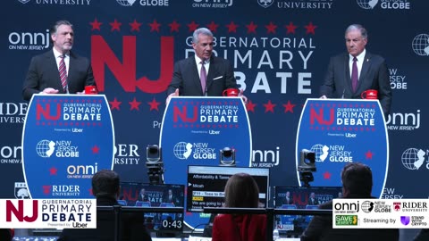 Watch it Again: New Jersey Democratic & Republican Gubernatorial Primary Debate, Presented by Uber