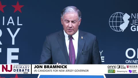 Watch it Again: New Jersey Democratic & Republican Gubernatorial Primary Debate, Presented by Uber