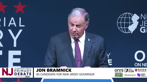 Watch it Again: New Jersey Democratic & Republican Gubernatorial Primary Debate, Presented by Uber