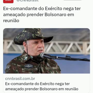 Freire Gomes desmente o Ditador Alexandre nazista de Moraes.