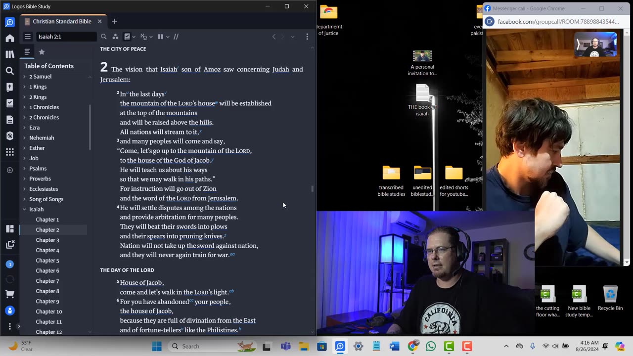let us go up to the house of the lord [The Bride of Christ]