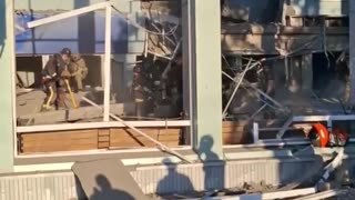 🙏 Bus station in Zaporizhzhia after Russian strike!